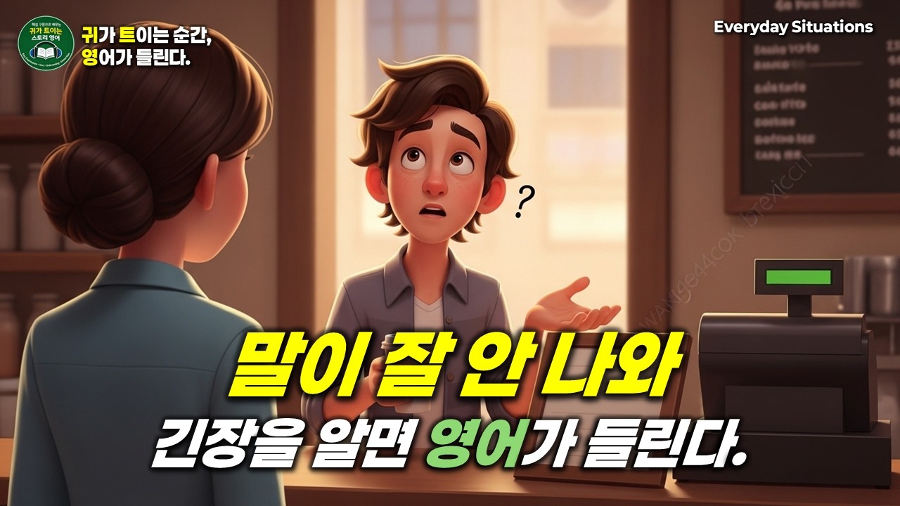 말하려고 하면 머리가 하얘지는 순간 | 🎧영어로 듣는 일상