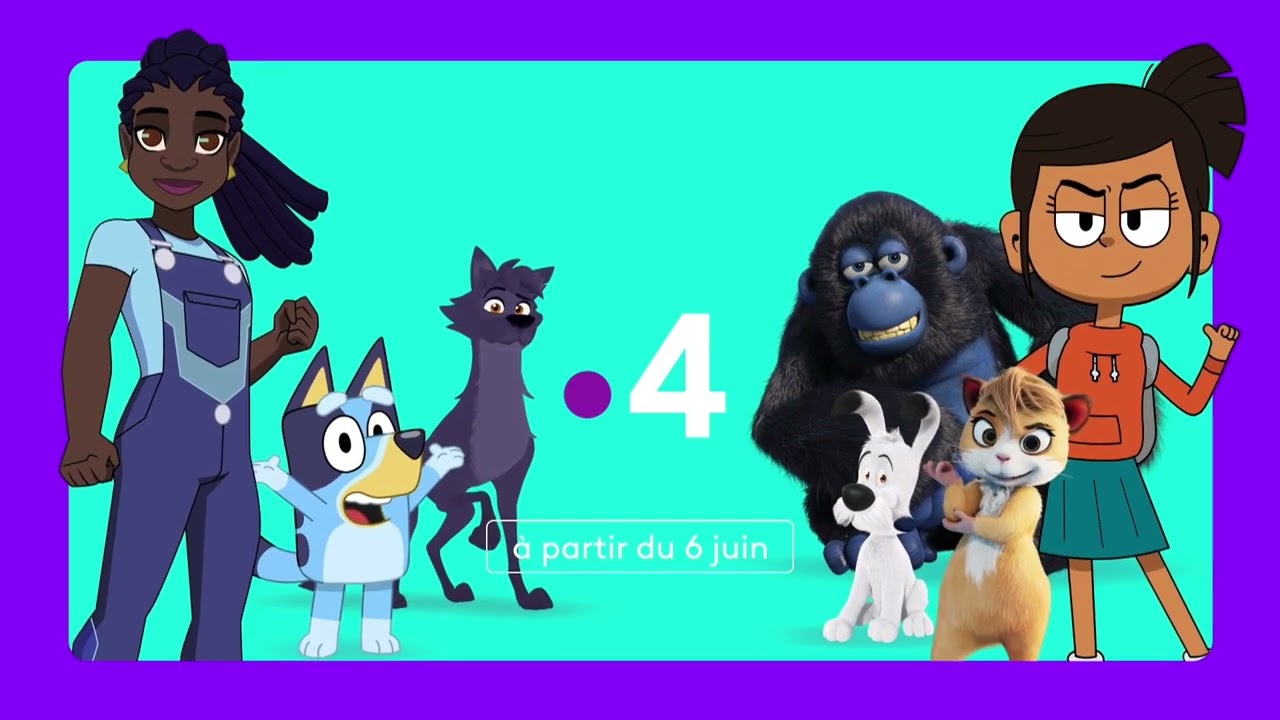 Compil' jingles promo France 4 sur la 4