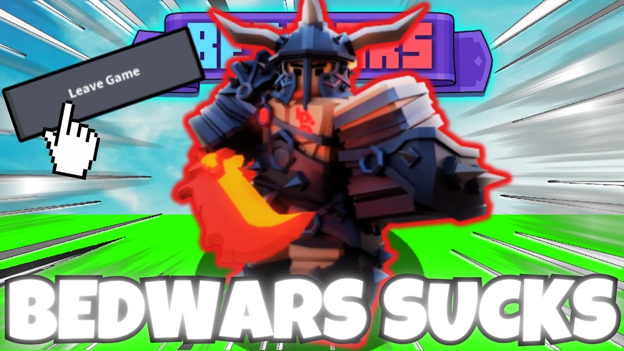 why im quitting roblox bedwars.. (INSANE RAGE COMPILATION)