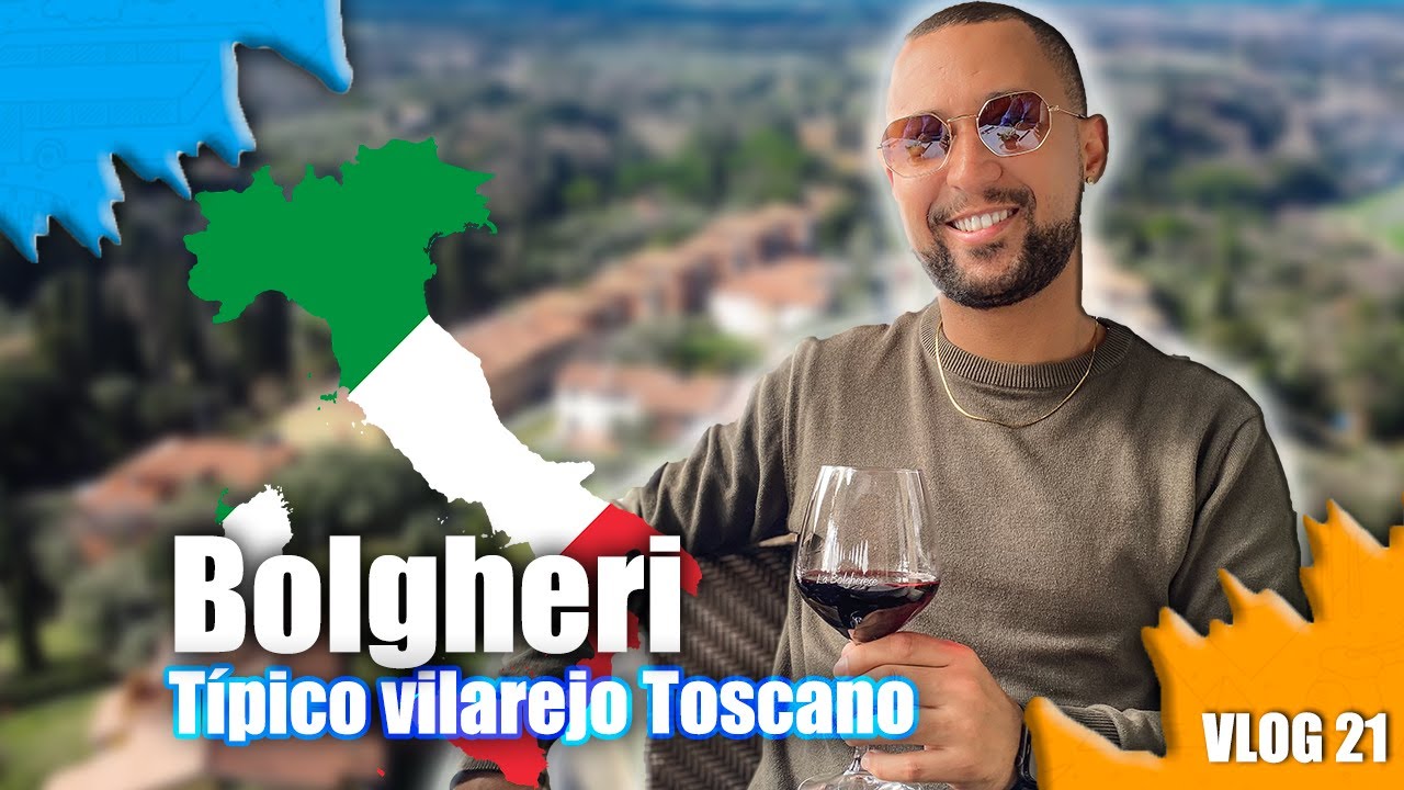 Bolgheri, típico vilarejo toscano! 🇮🇹