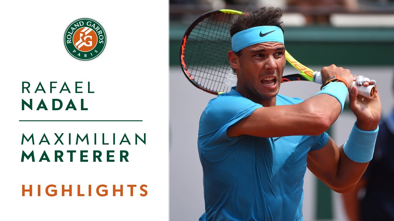 Rafael Nadal vs Maximilian Marterer - Round 4 Highlights I Roland-Garros 2018