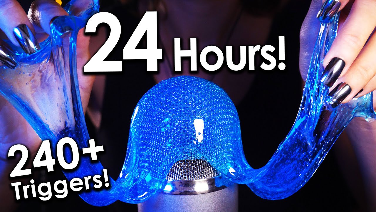 24 Hours of ASMR with Over 240 Triggers 🌙