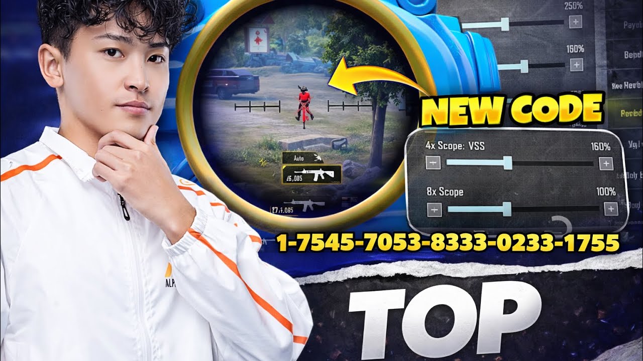 APG TOP 🔥 NEW SENSITIVITY CODE 4.1 Update 😱 | 1 TAP = HEADSHOT | 100% NO RECOIL 🎯