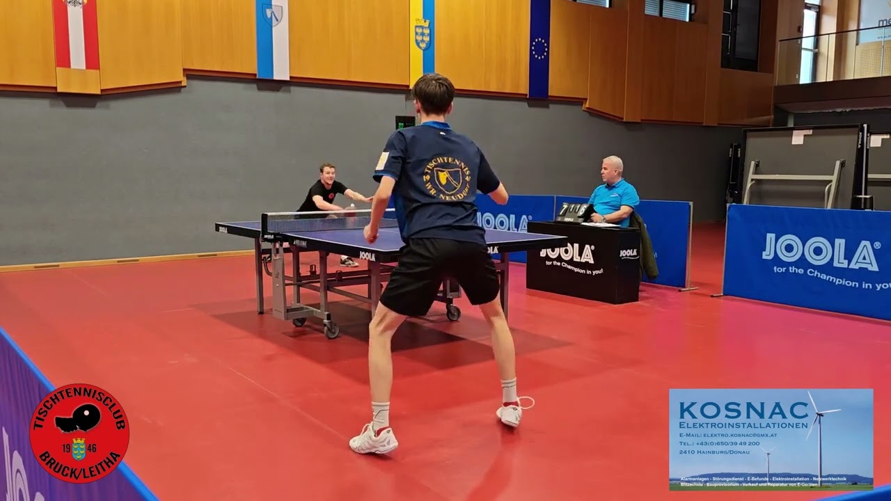 1. Landesliga - TTC Bruck/Leitha 2 vs TTV Wr. Neudorf 3