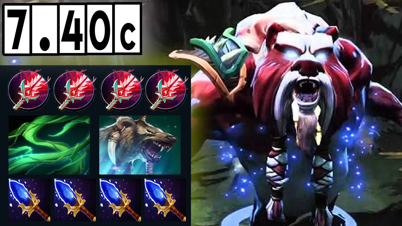 Lone Druid - Mid Lane VS. Viper! [Full Match Gameplay Dota 2] 7.40c