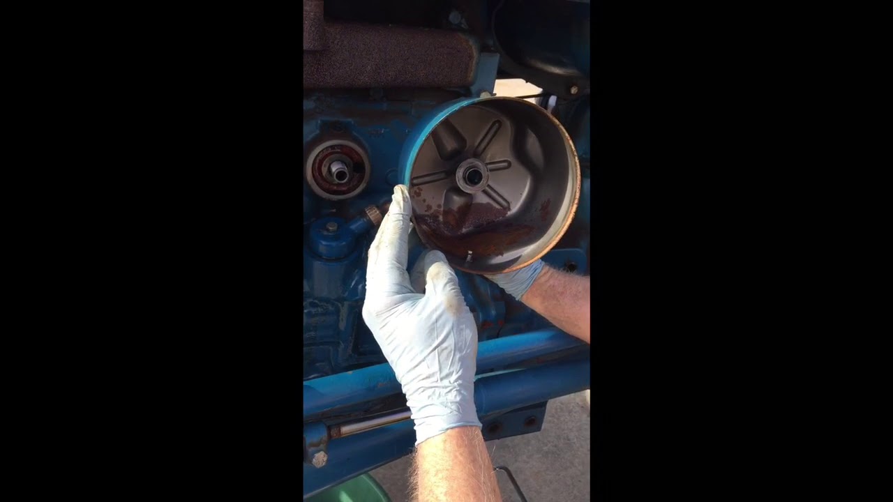 3000 and 4000 Series Ford Tractor power Steering Pump Leak Repair and Filter Change
