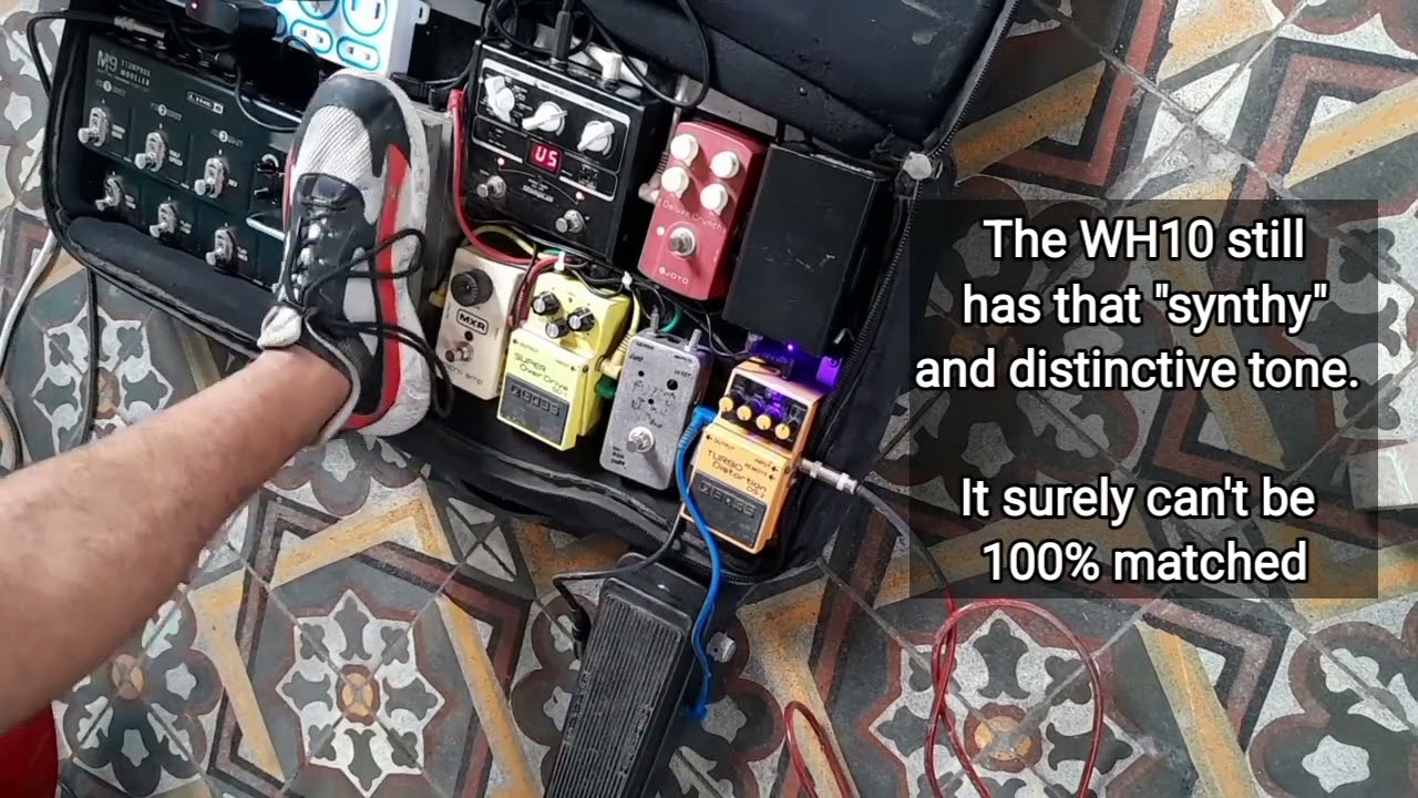 Dunlop Crybaby 535Q for RHCP/Frusciante tone?