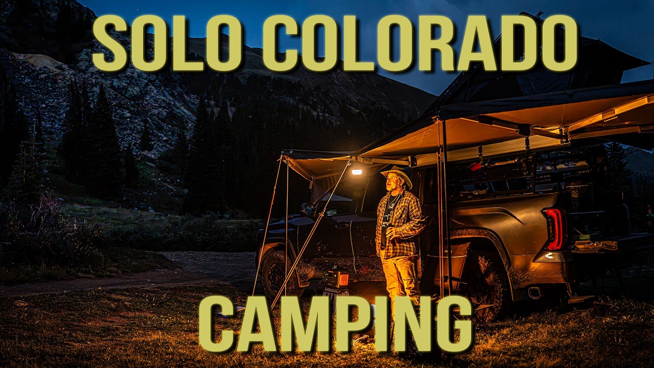 Solo Truck Camping in Colorado Updated