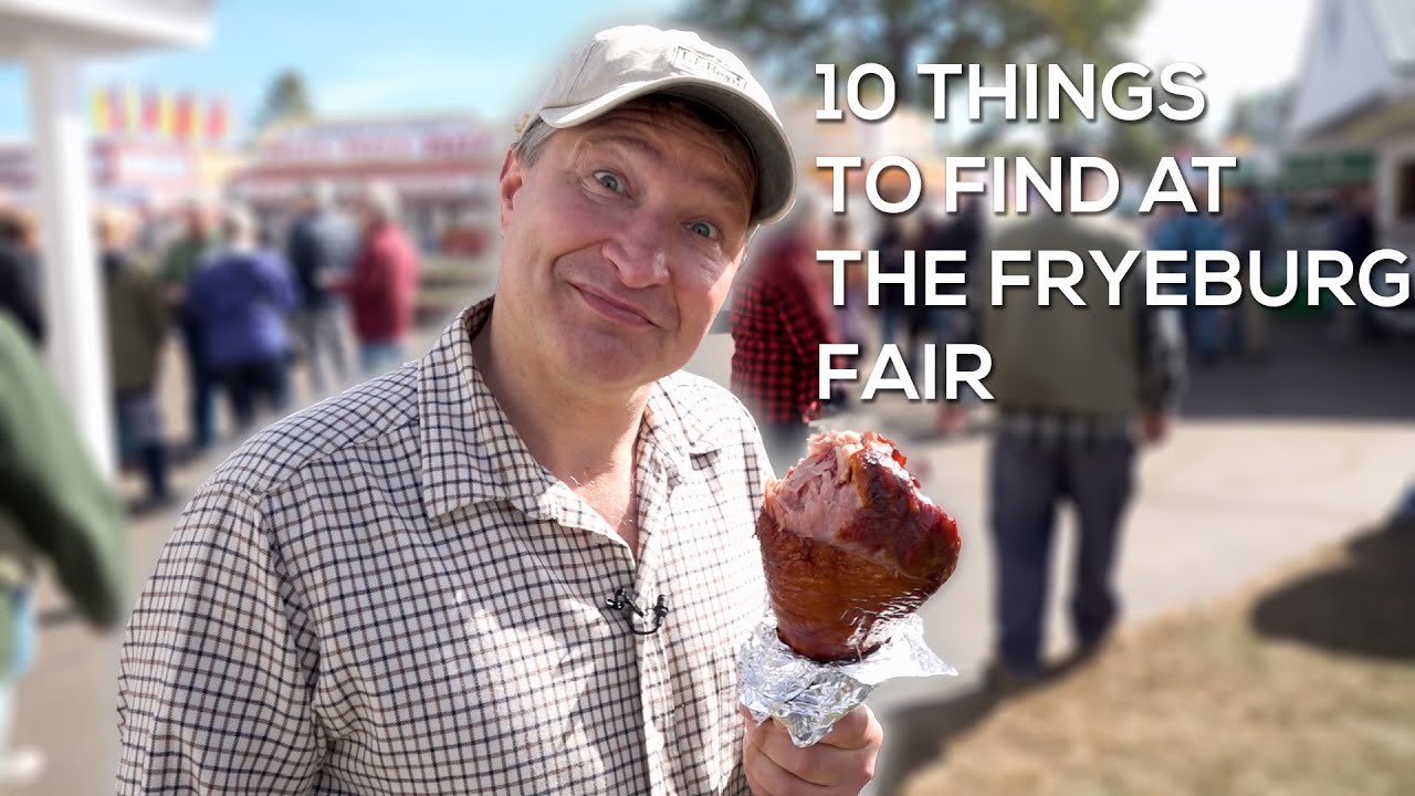 Hans at the Fryeburg Fair! Scavenger hunt edition.