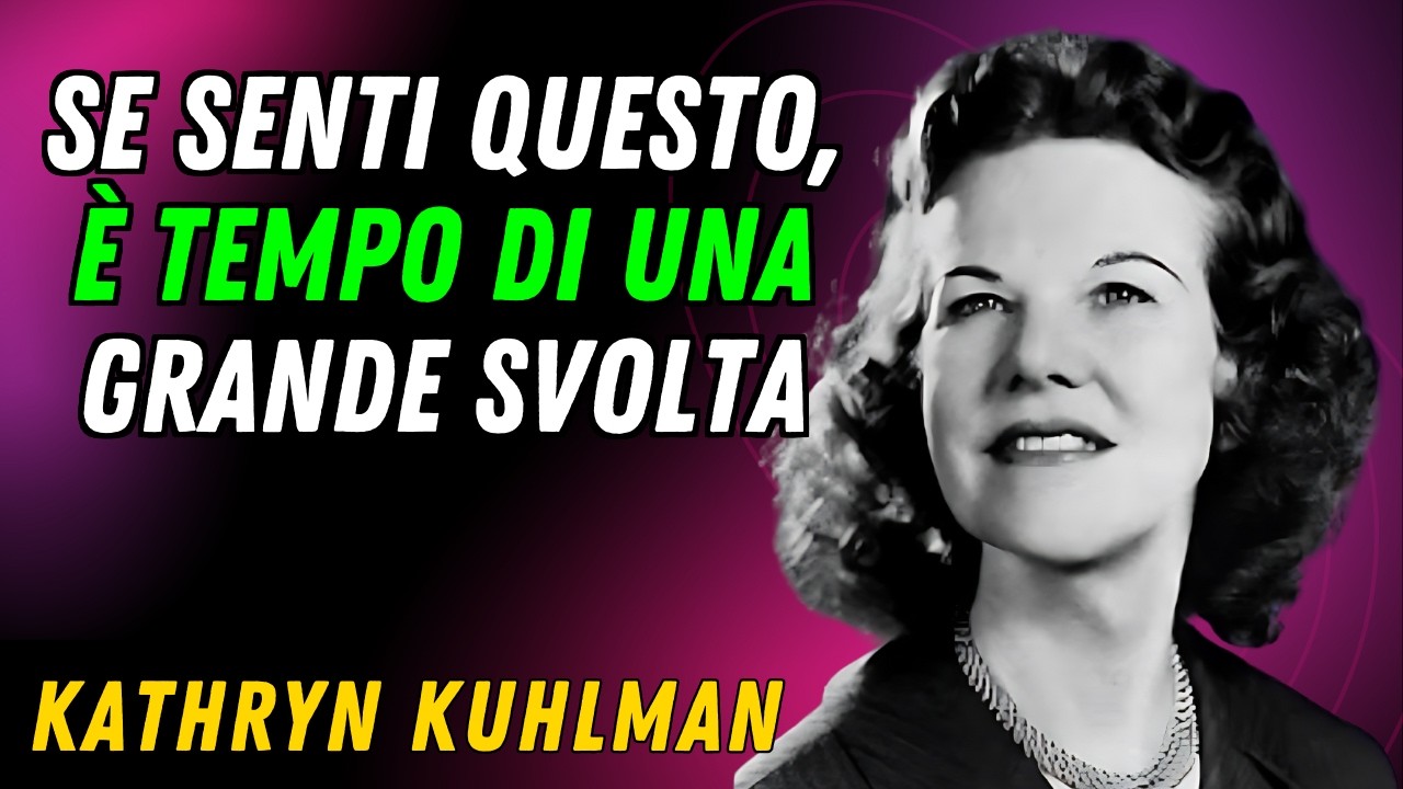 IL TUO SPIRITO SENTE CHE È ORA DI CAMBIARE? ATTENZIONE ADESSO | Kathryn Kuhlman