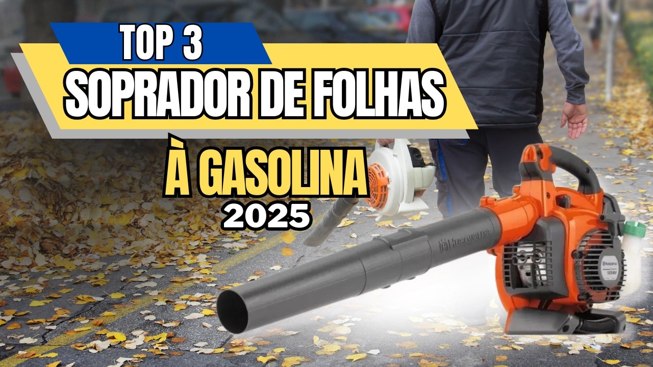 O Melhor Soprador de Folhas a Gasolina de 2025!