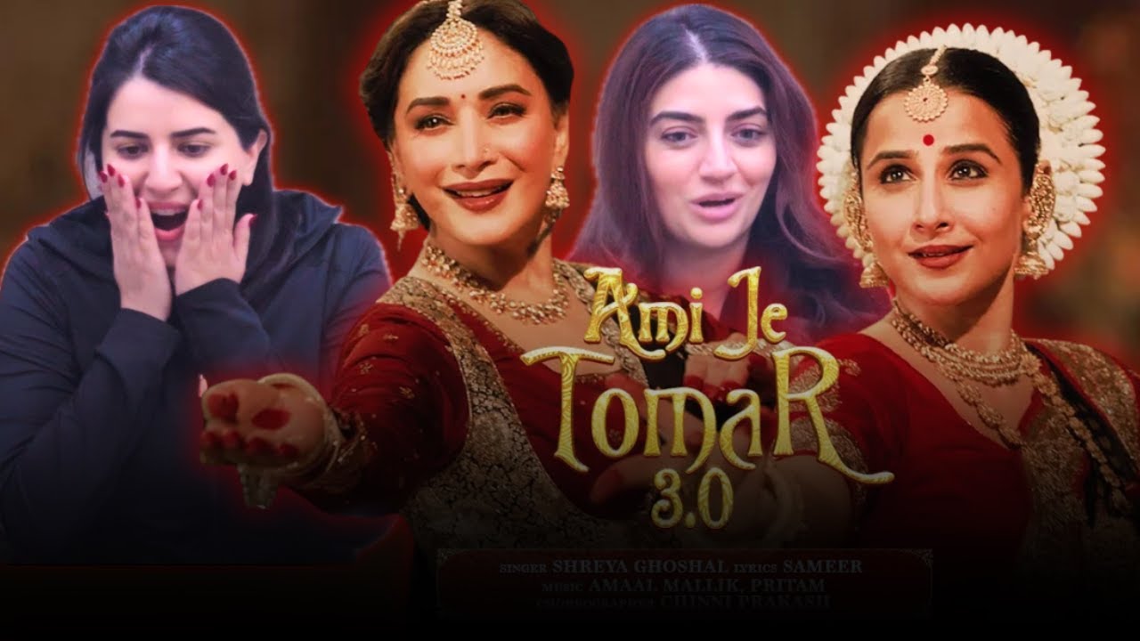 BB3: Ami Je Tomar 3.0 Reaction (Full Video) | Vidya Balan, Madhuri Dixit | Shreya G, Amaal M, Pritam