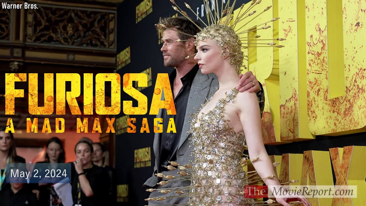 FURIOSA A MAD MAX SAGA Australia premiere with Anya Taylor-Joy & Chris Hemsworth - May 2, 2024 4K