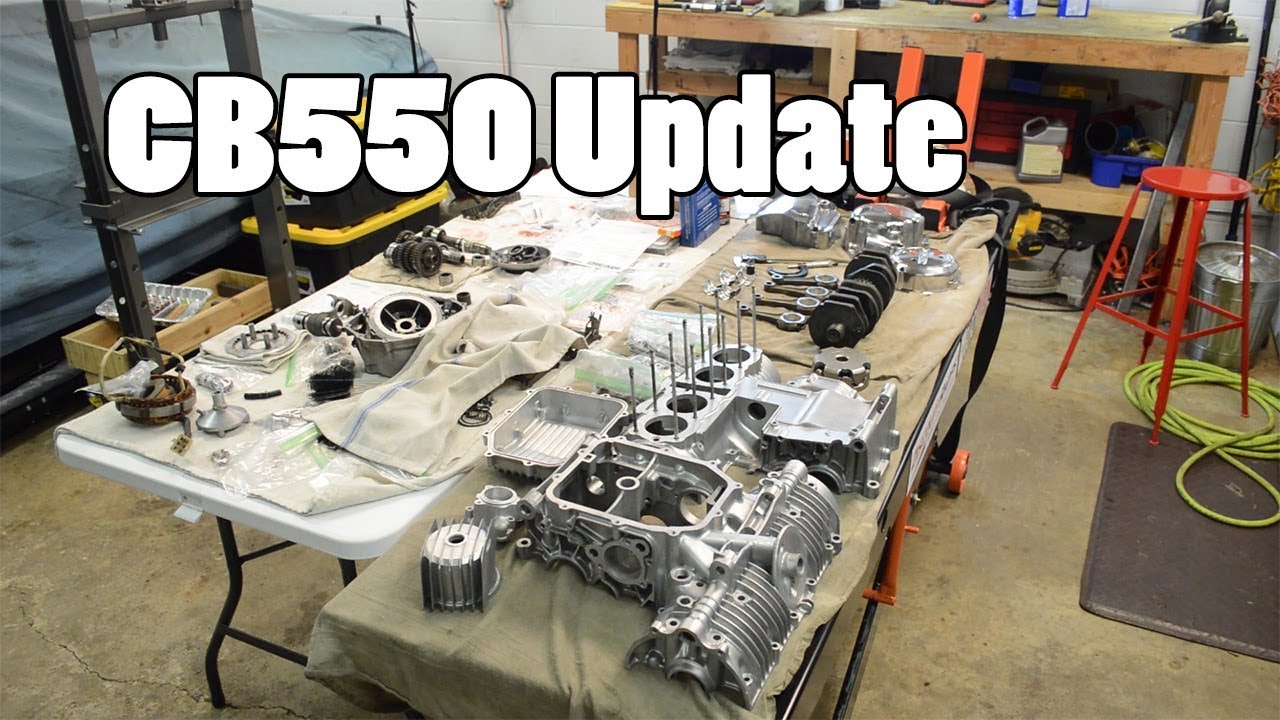 CB550 Engine Rebuild Update
