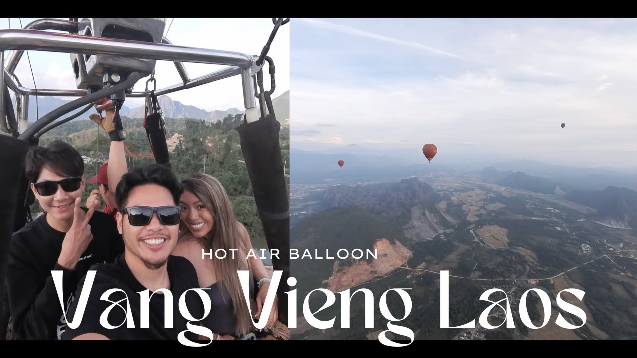 Cheapest Hot Air Balloon In The World | Vang Vieng Laos