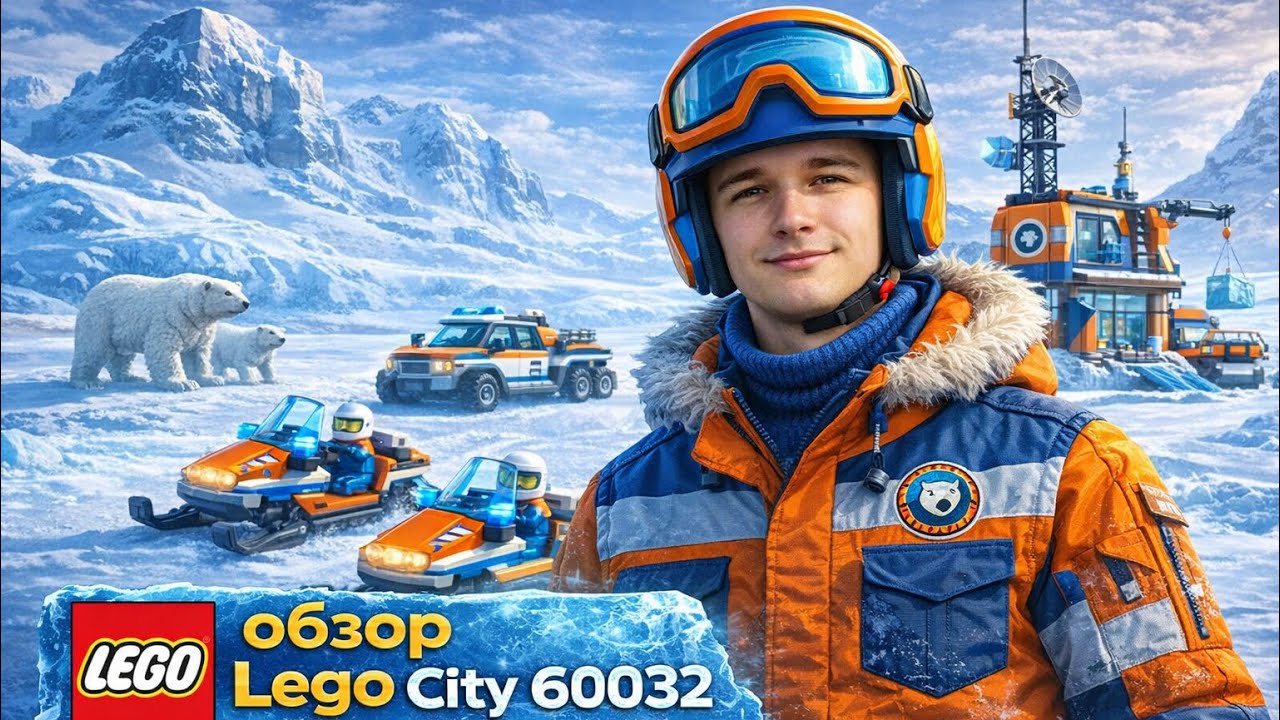 Lego City 60032 | Обзор #8