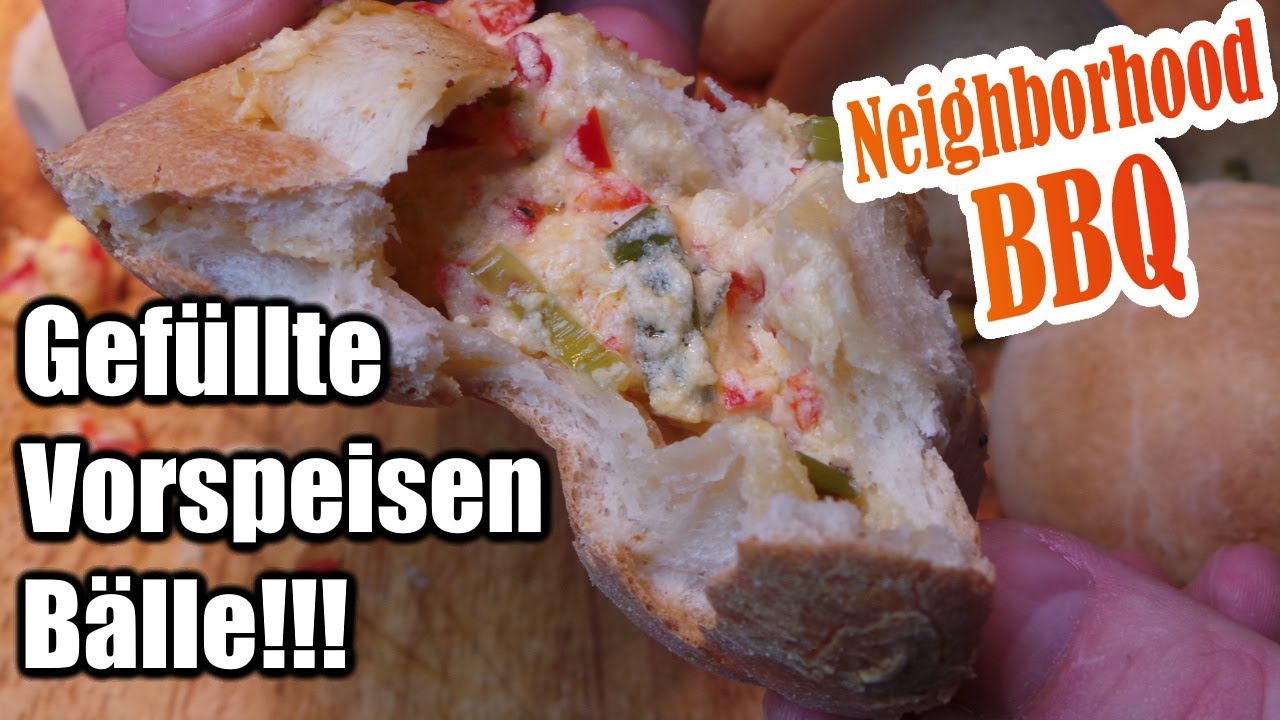 Kleine Vorspeisen Balls!!! Mit Neighborhood BBQ