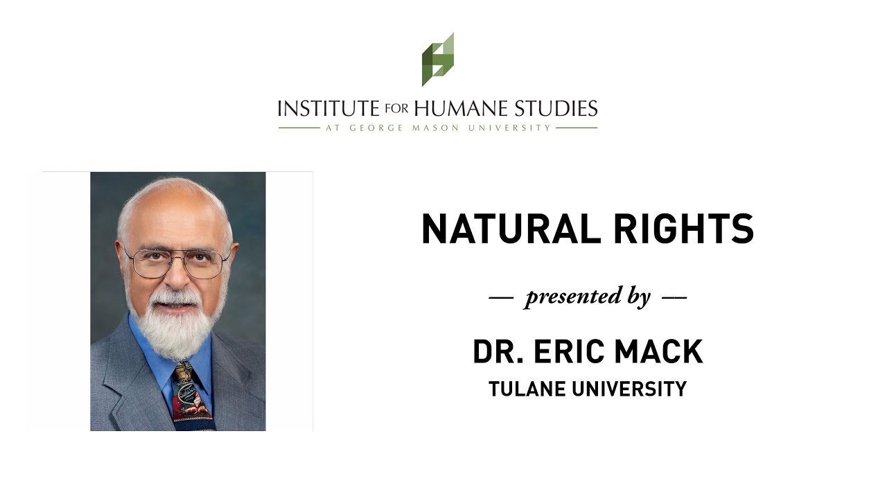 Natural Rights - Eric Mack