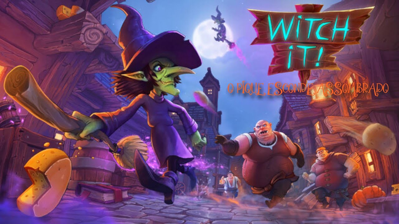 JOGOS DA SEMANA - O ESCONDE ESCONDE MAIS MALUCO E ASSOMBRADO DA HISTORIA | WITCHIT