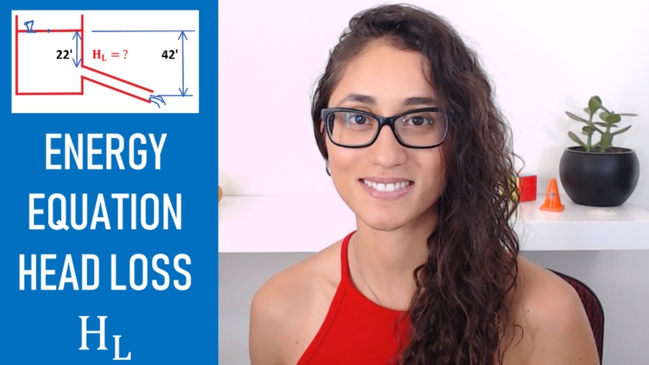 FE Exam Fluid Mechanics - Energy (Bernoulli) Equation - Head Loss