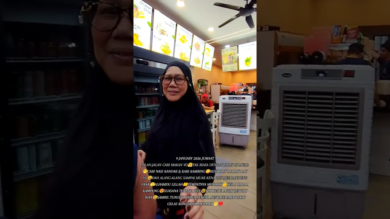 JALAN-JALAN CARI MAKAN (MUAR)😘🥰♥️