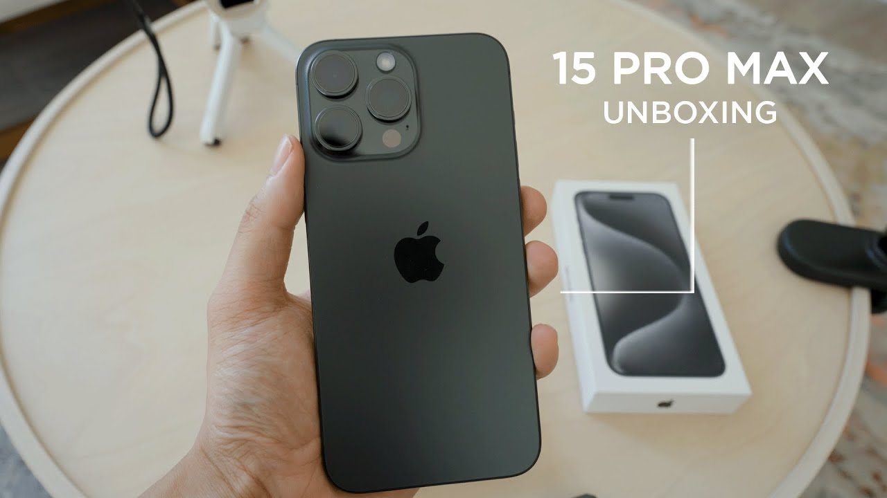 iPhone 15 Pro Max 1TB Comfort Unboxing