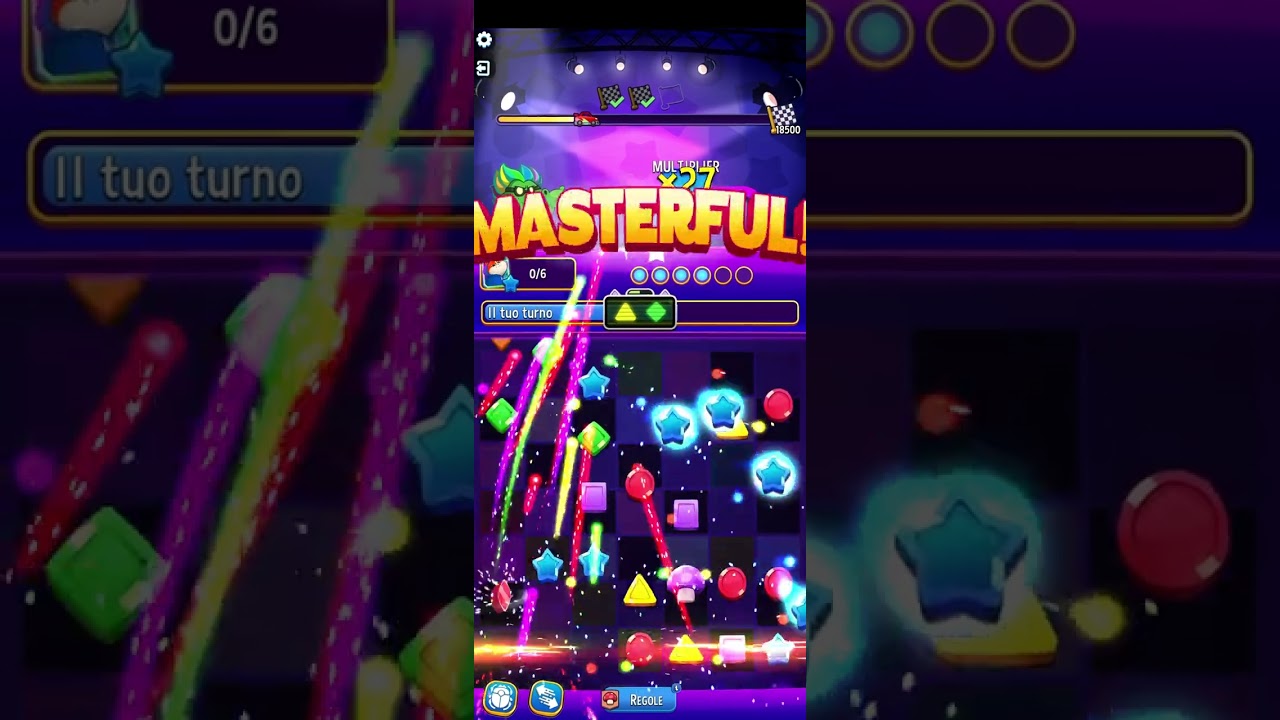 Score Rally Multiplier Mushrooms 18500 Match Masters SOLO 