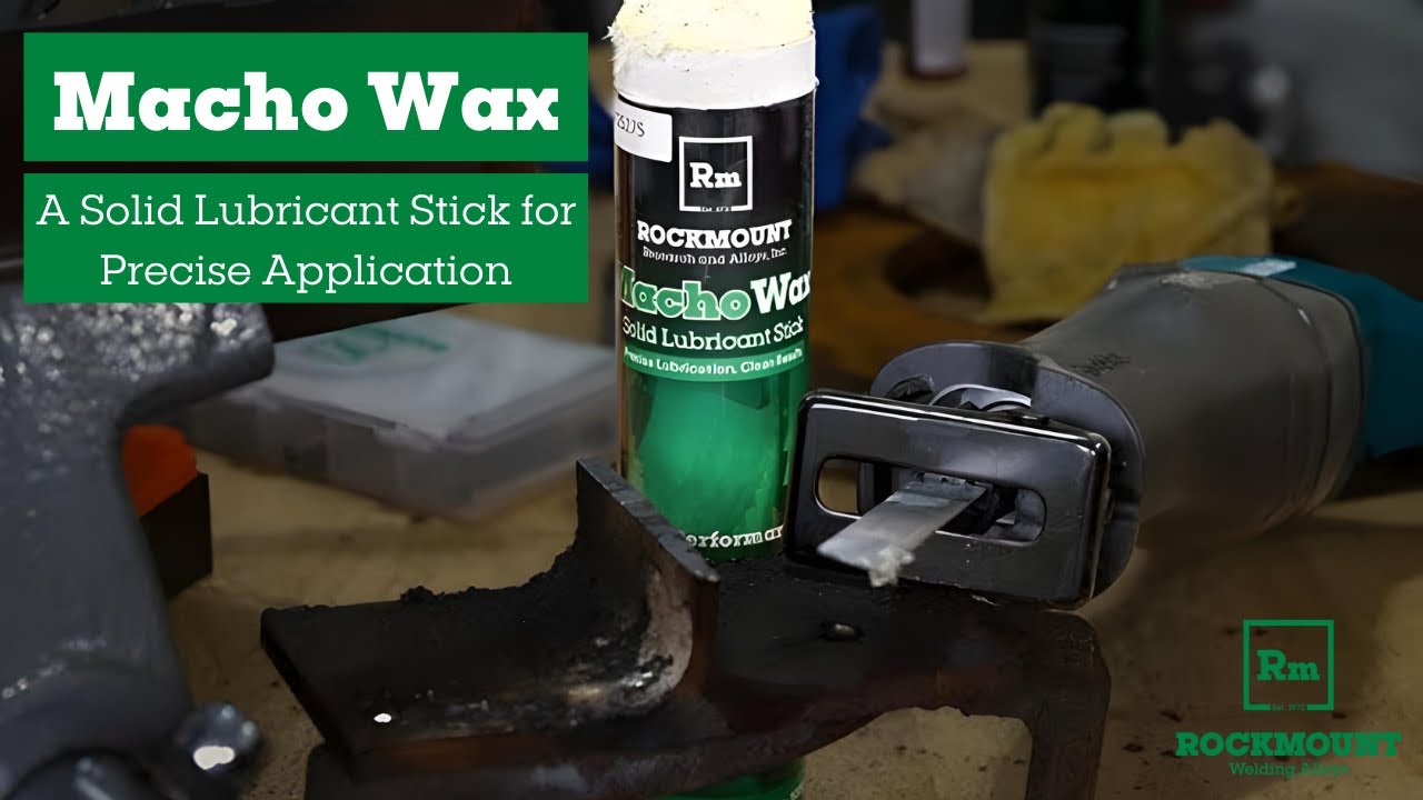 Rockmount Macho Wax — надёжная смазка для резки.