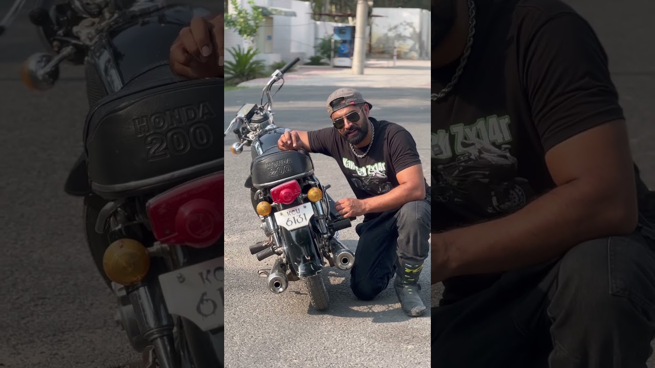 ROAD MASTER200 HONDA &mdash; настоящий образец красоты старой школы.
