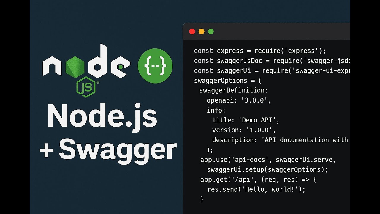 Documenta&ccedil;&atilde;o de API em Node JS com Swagger