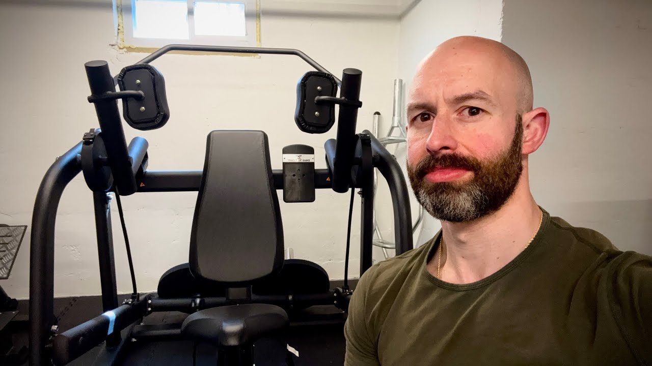 Тренажер для тяги верхнего блока Temple of Gainz с дисковой нагрузкой | Первые впечатления