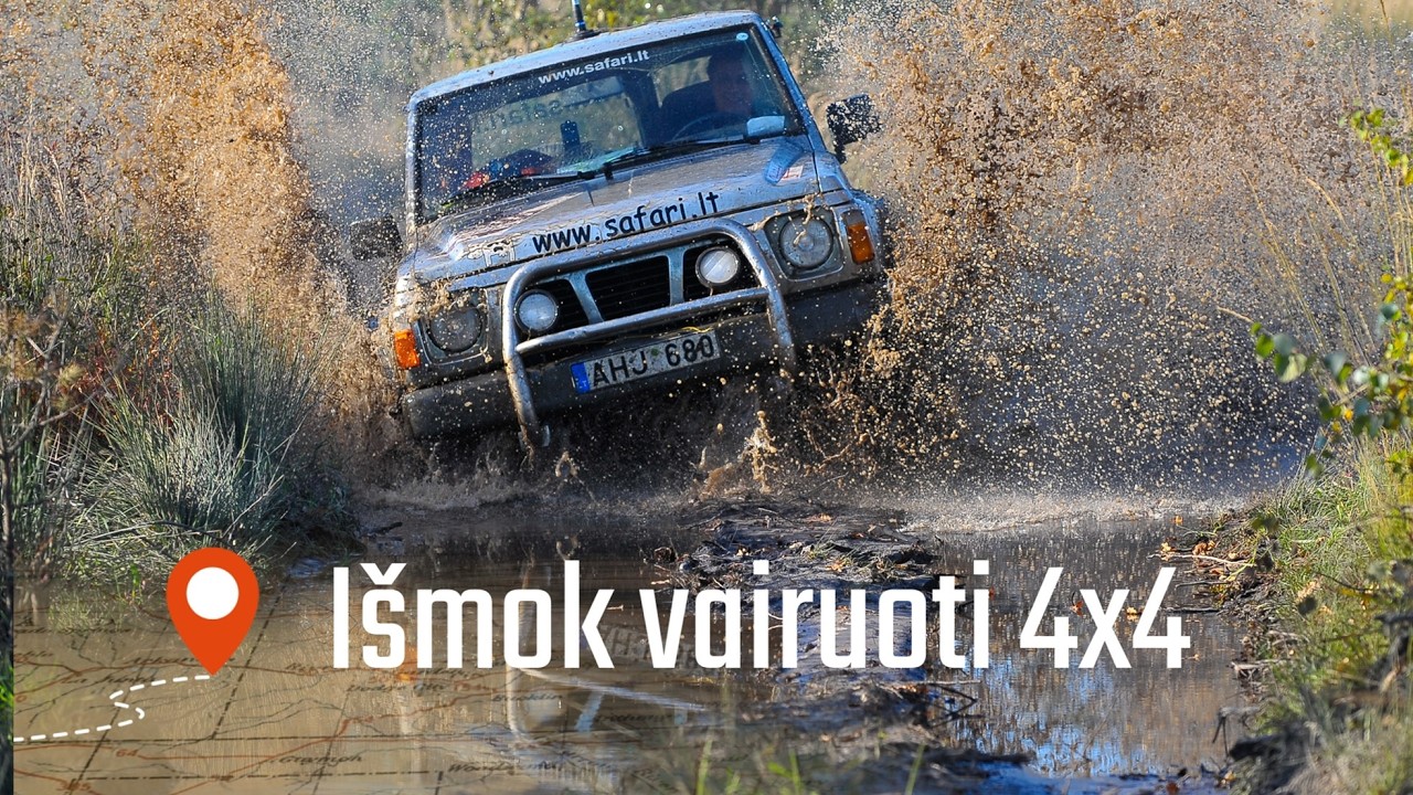 4x4 vairavimo kursai organizacijoms ir privatiems klientams