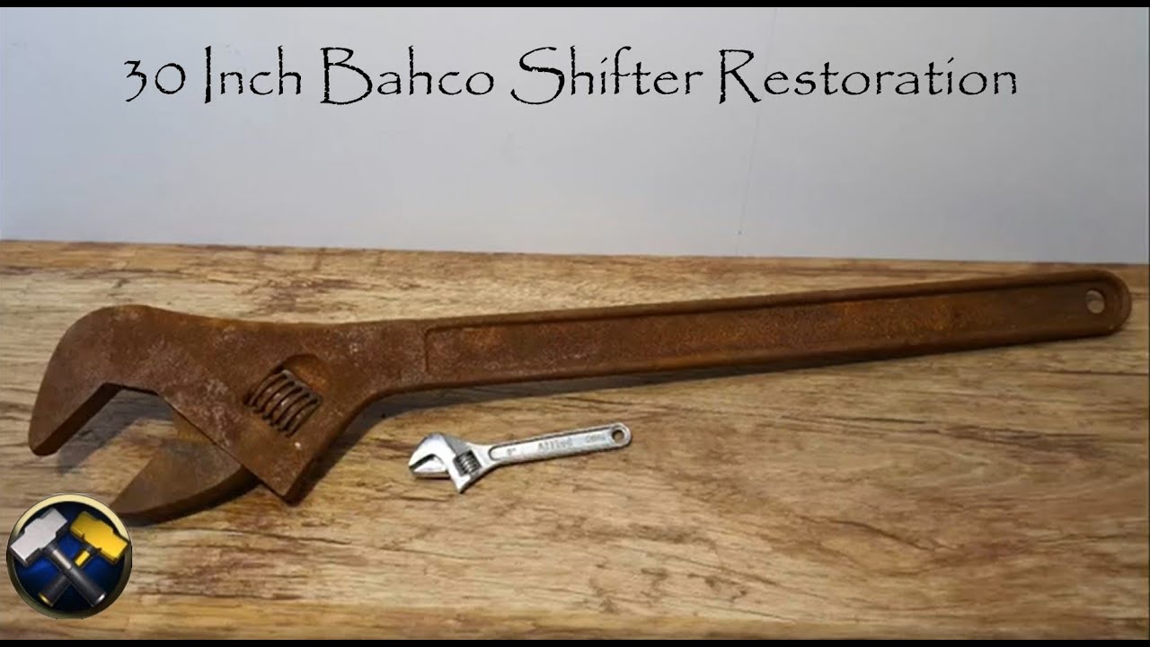 Giant 30 inch Bahco Shifter Restoration