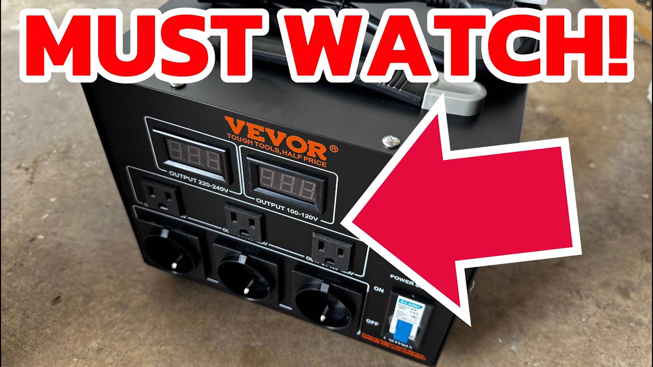 VEVOR Voltage Converter Transformer, 5000W, Heavy Duty (My Honest Review)