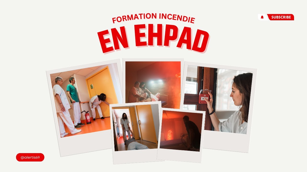 Formation incendie EHPAD, établissement de soins de type J et U levée de doute transfert horizontal