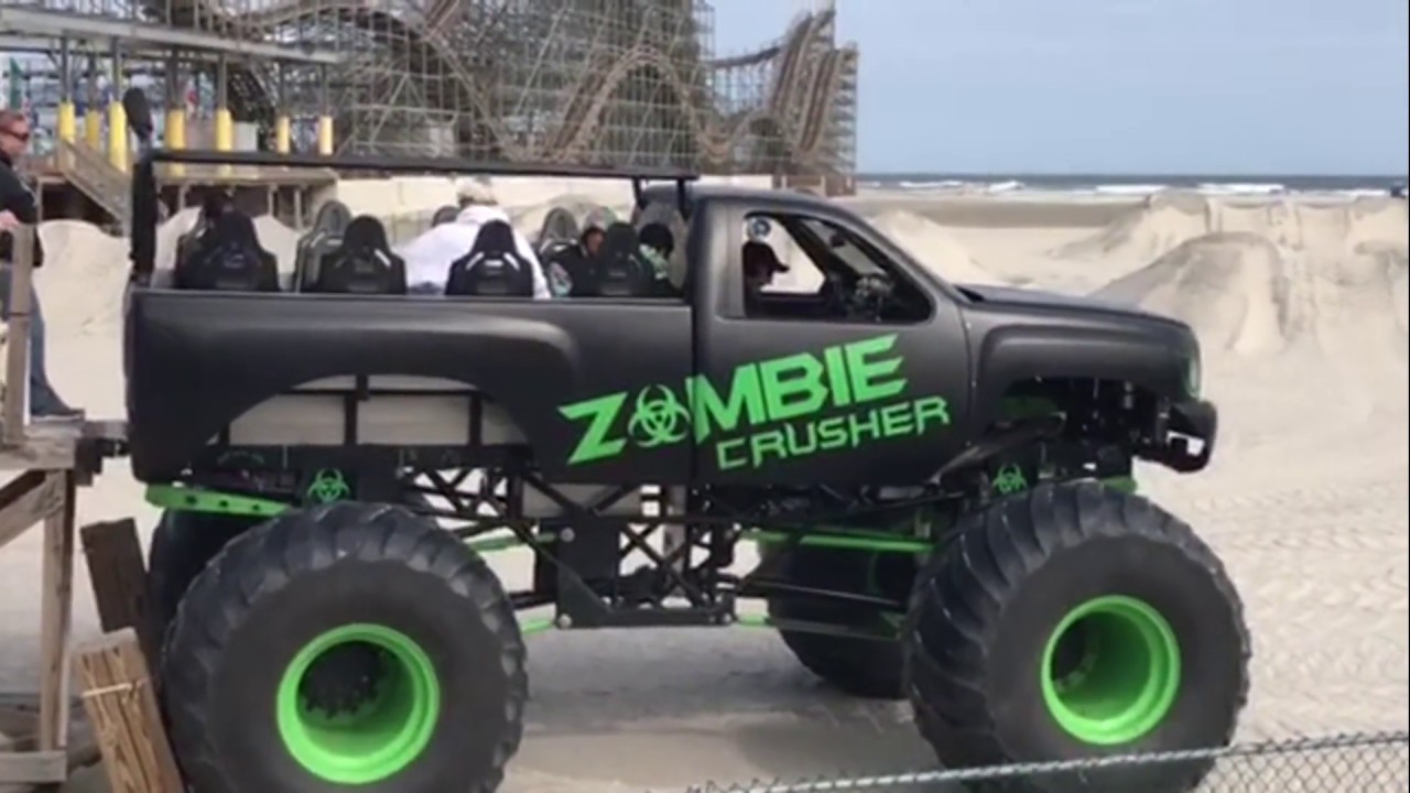 Zombie Crusher Monster Truck ride Wildwood NJ