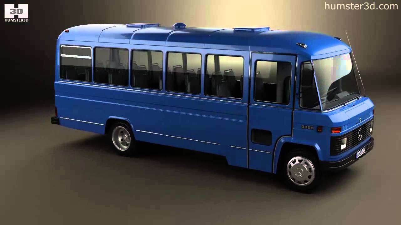 Mercedes-Benz O-309 1979 3D model by 3DModels.org