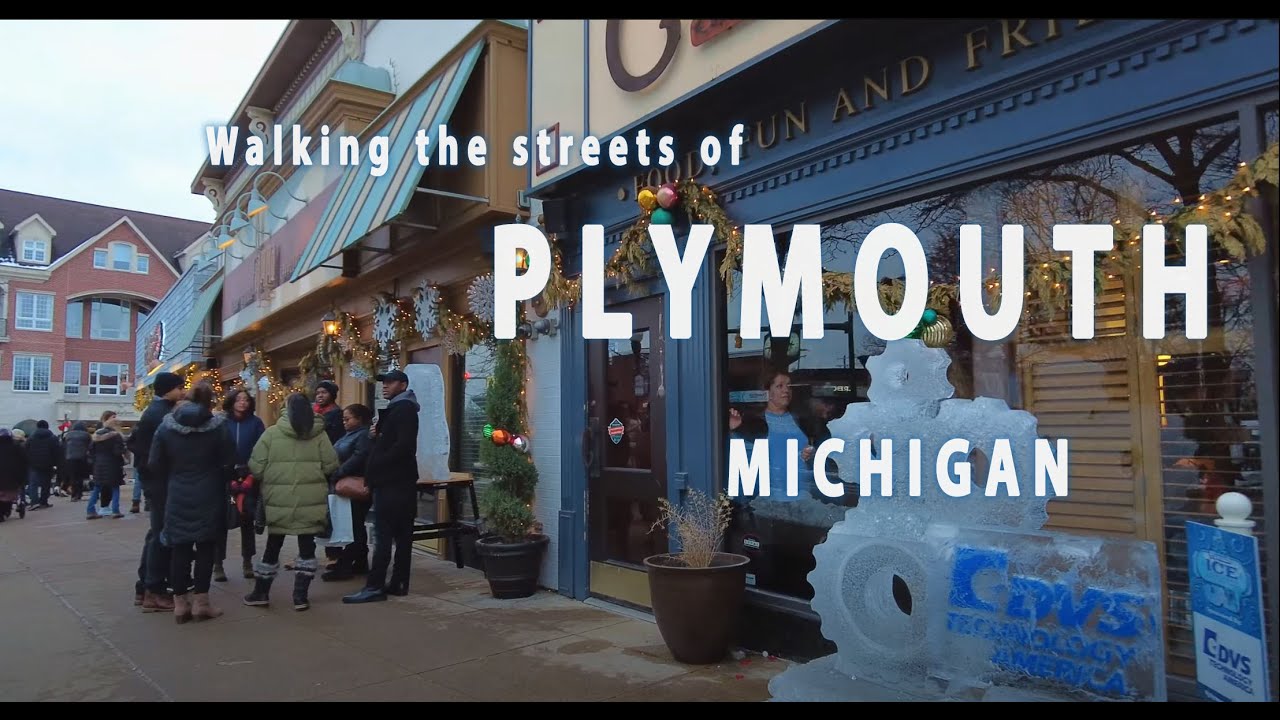Plymouth City Walk Tour | Downtown Ice Festival
