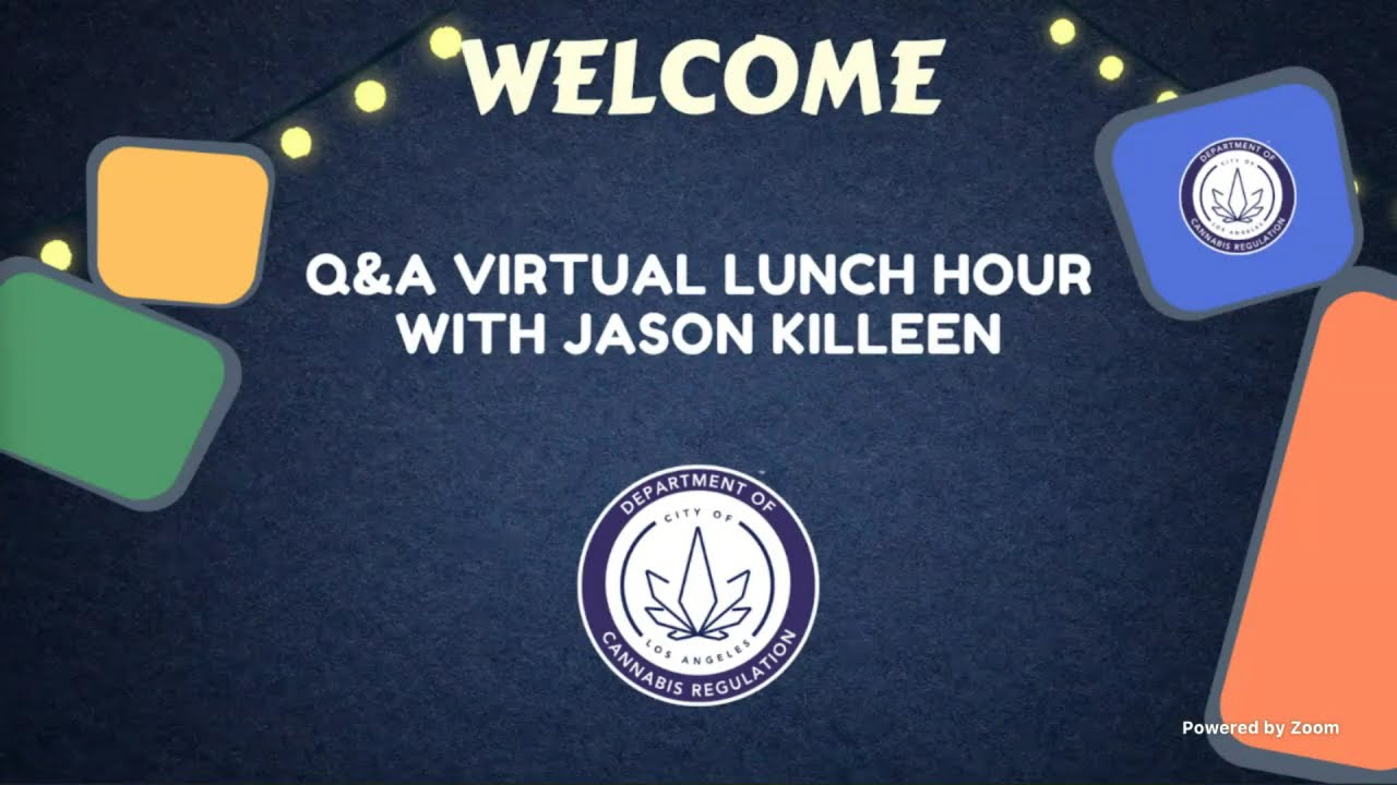 May 3, 2022 Q&A Virtual Lunch Hour w/ Assistant Executive Director Jason Killeen