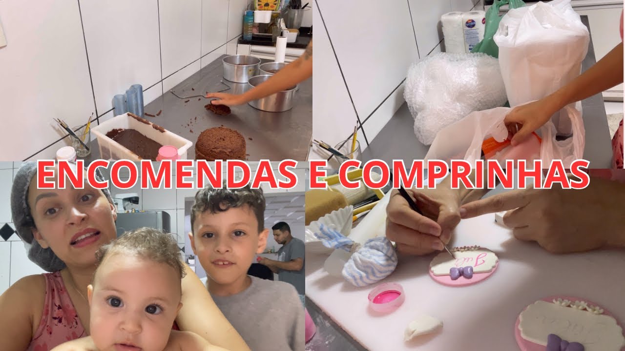 Part 1- FAZENDO BOLOS E DOCES COM 2 crianças pequenas-muita correria- bolos e doces turma do mickey