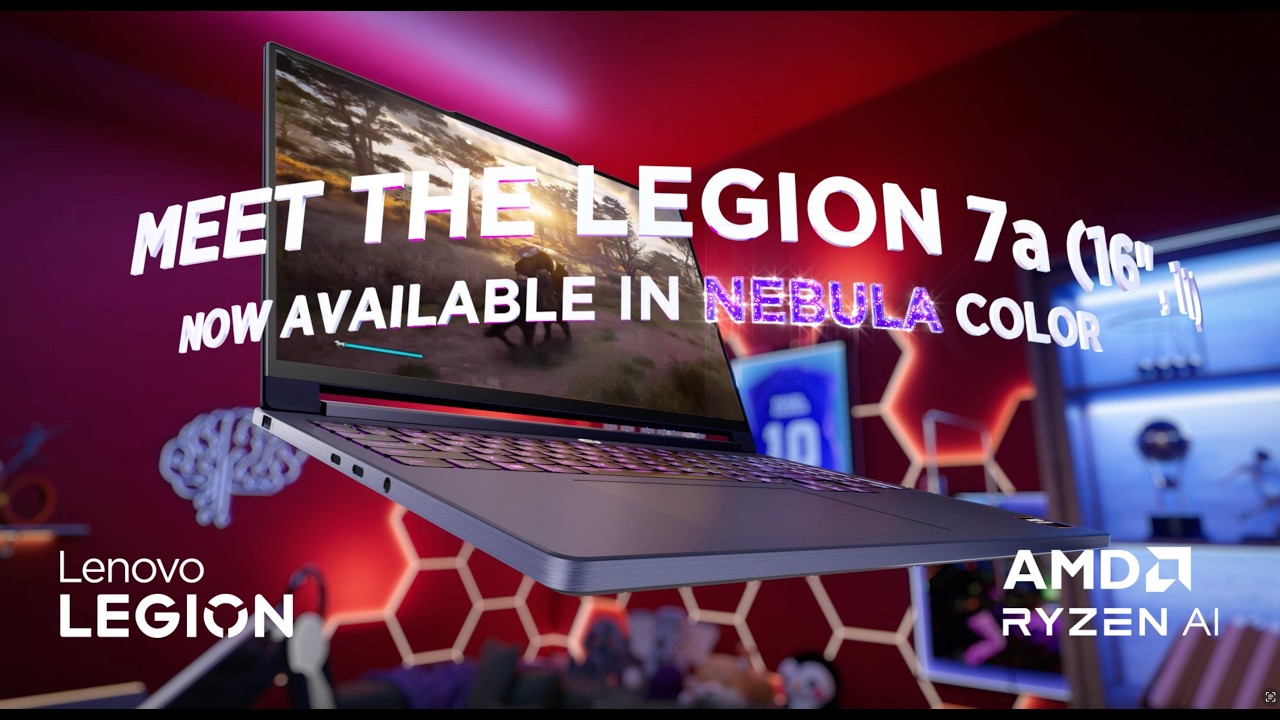 Lenovo Legion 7a | Master Your Many Worlds