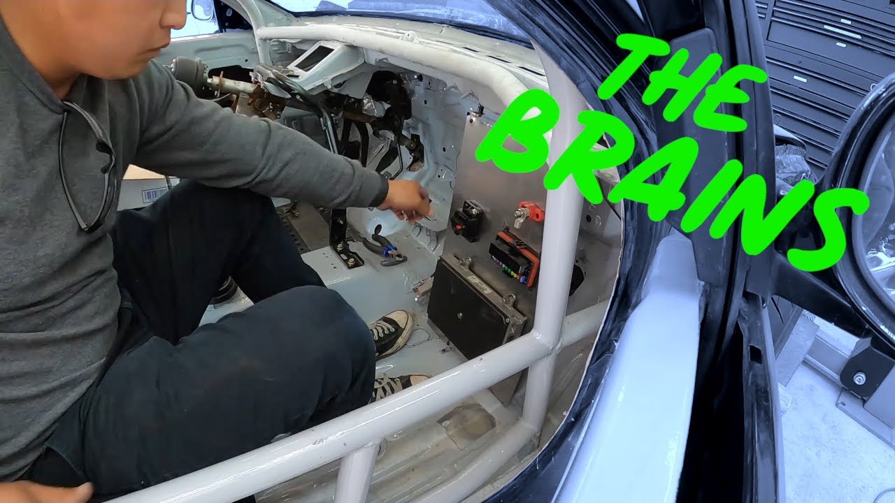 ECU & Fuse Box Mount Panel - Civic EG Track Car Build