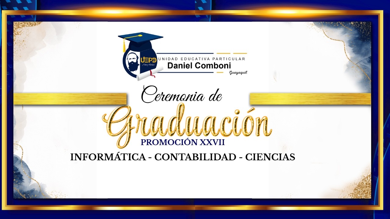 GRADUACION PROMOCION XXVII