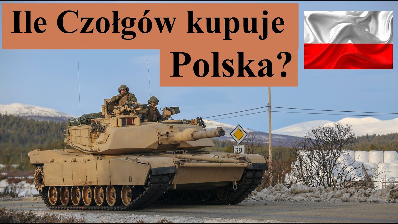 Ile Czołgów kupuje POLSKA - short