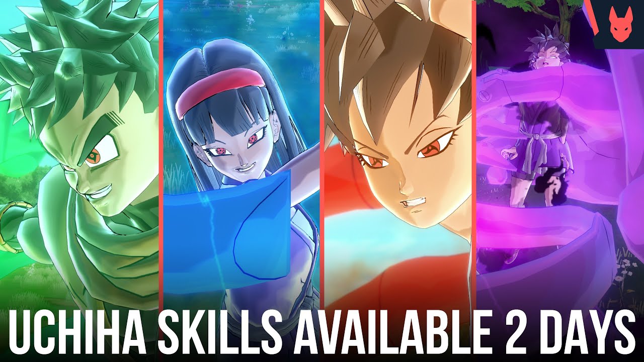 Available For 2 Only | Wave 1 Uchiha Skills Multiple Susanoo and Mangekyou | Dragon Ball Xenoverse 2