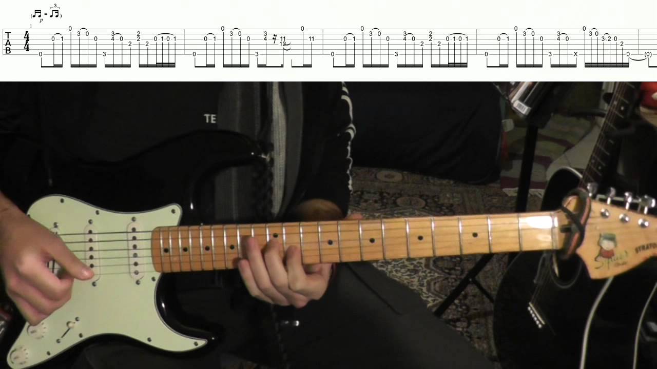 John Mayer & John Scofield - I don't need no doctor - Guitar Lesson