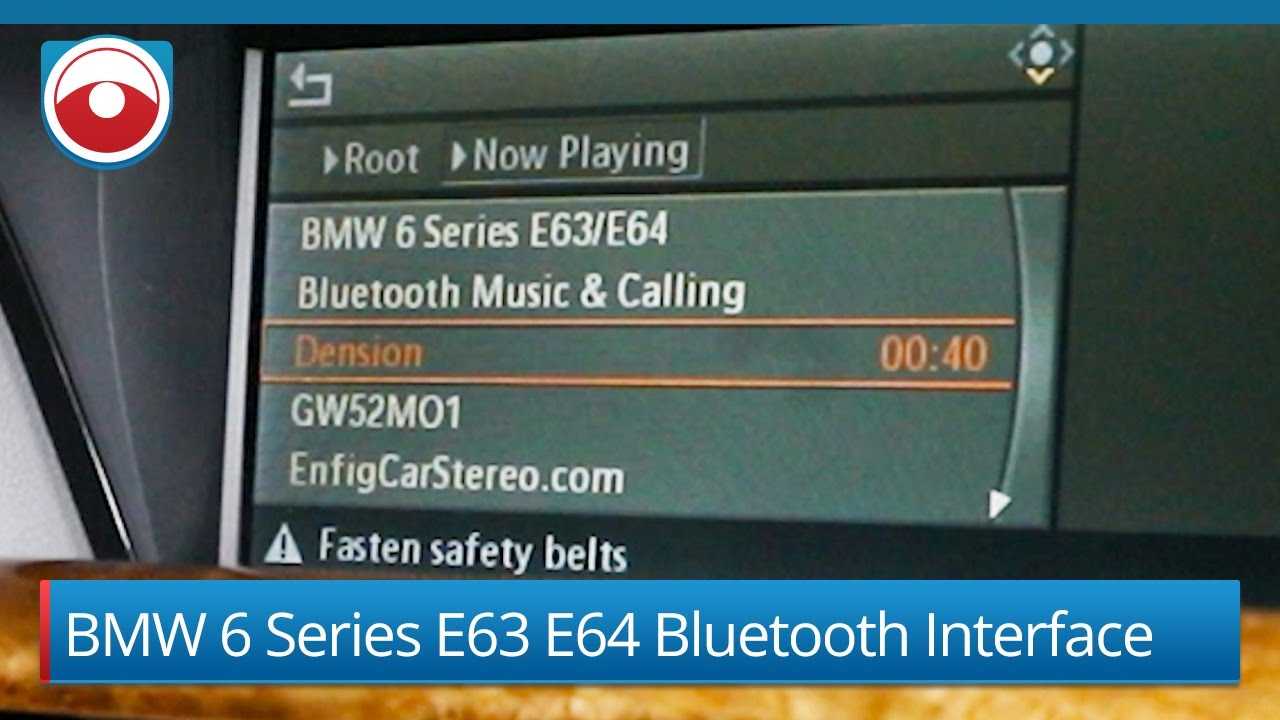 BMW 6 серии Bluetooth E63 E64 | Dension GW52MO1 GW52MO2