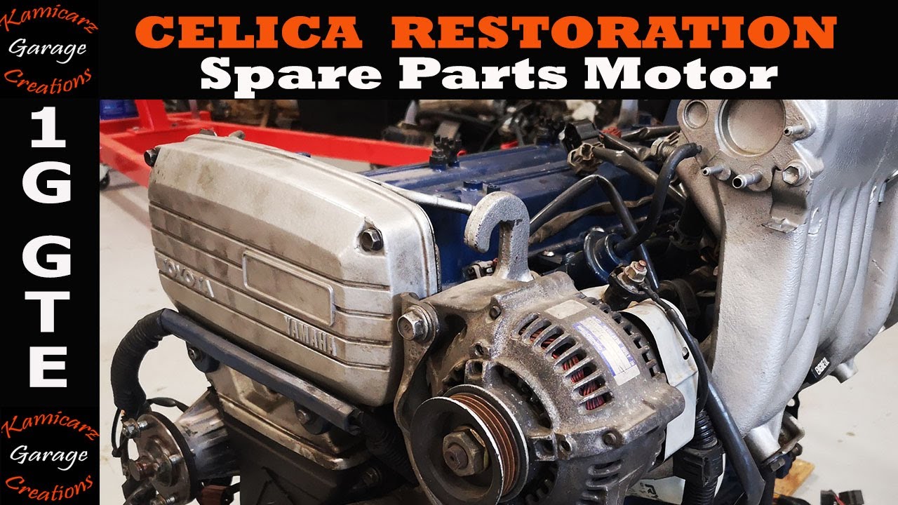 BARN FIND Celica 1G GTE No.25 KamicarzCreations- Spare 1GGTE Motor for my Celica Restoration Project