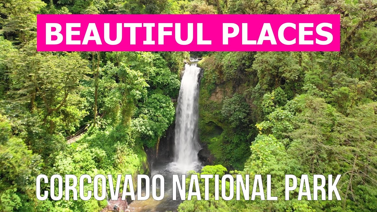 Corcovado National Park from drone | 4k video | Costa Rica, Corcovado from above