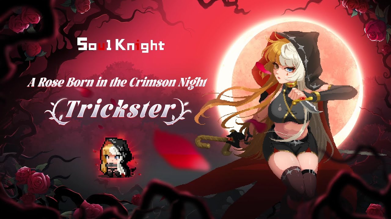 🌟 New Character - The Trickster Joins the Lineup! 🌹⚔️ ｜ Soul Knight